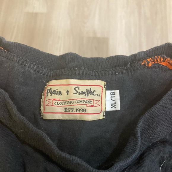 Jagermeister Black and Orange Short Sleeve Tee Old School - Picture 2 of 2